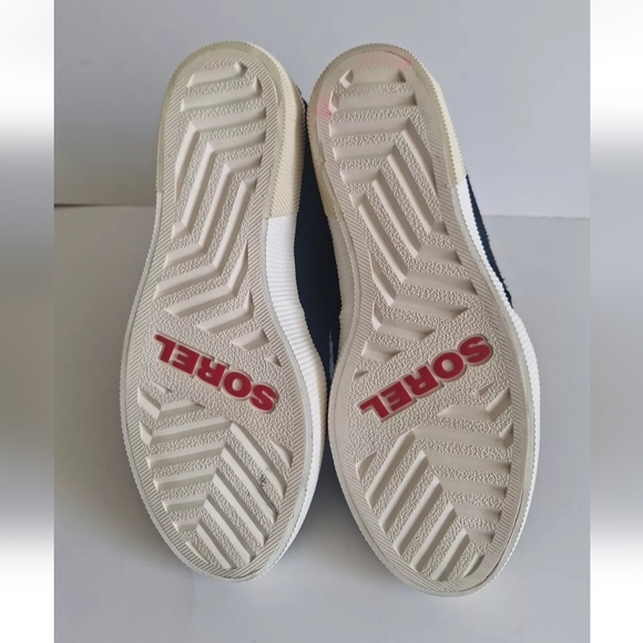 US8.5 Sorel Out N About II Wedge Suede Ankle Boots Black Waterproof - Picture 13 of 13